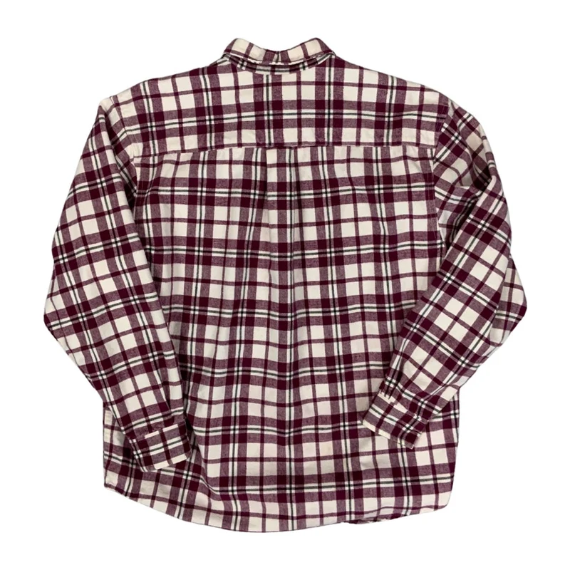 Vintage USA Imported Eddie Bauer Plaid Flannel Shirt XL