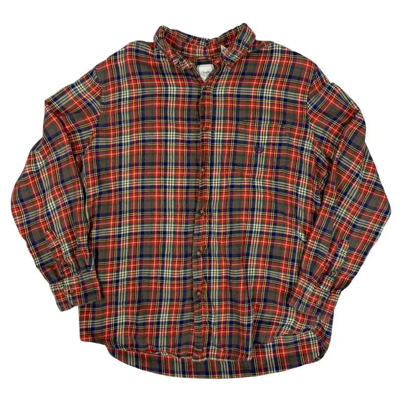 Vintage Ralph Lauren Chaps Plaid Flannel Shirt XL