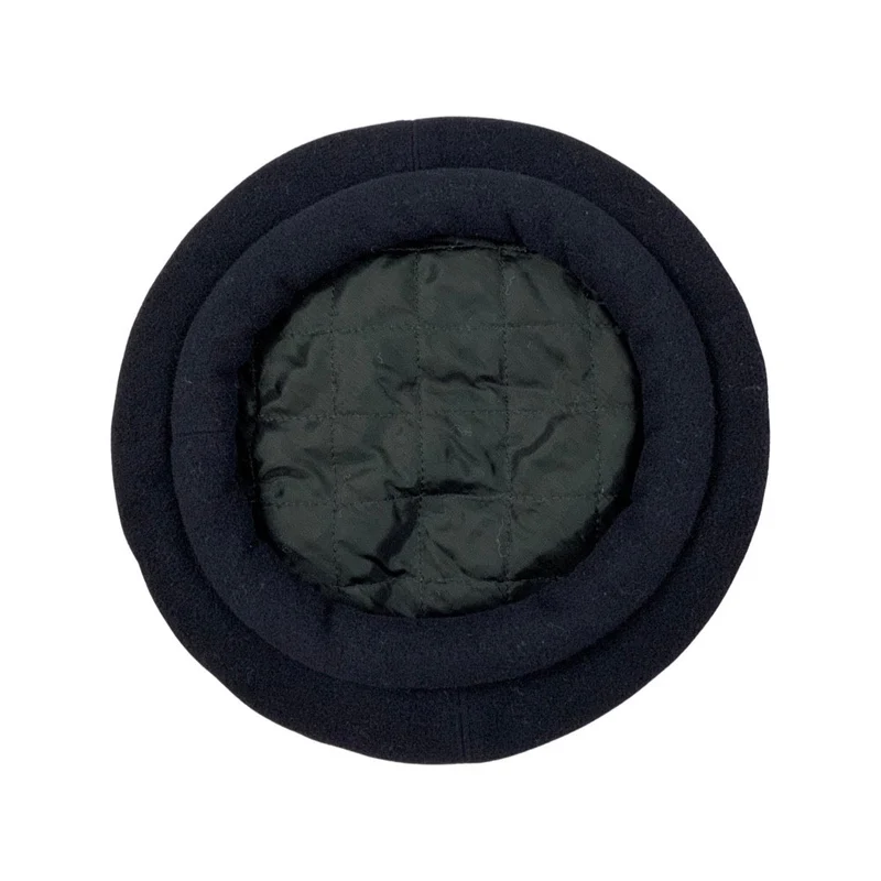 Vintage 80s Navy Blue Beret