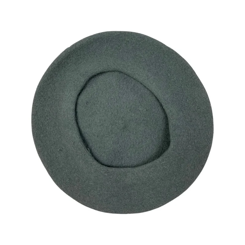 Vintage Grey Paw Print Beret