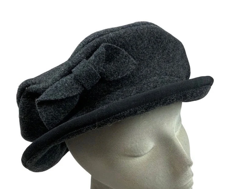 Vintage 90s Grey Beret