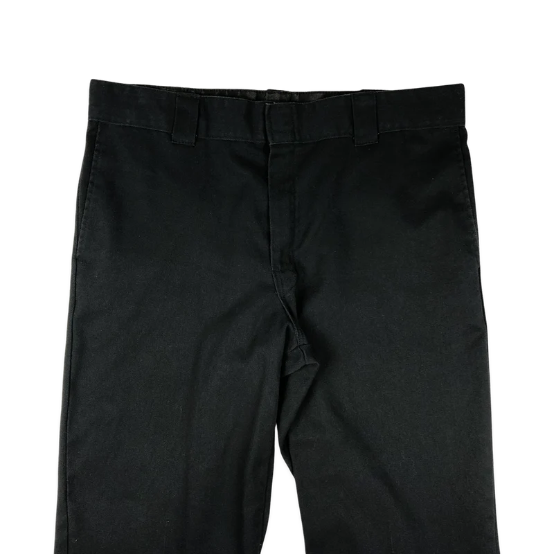 Vintage Dickies 874 Flex Black Trousers 37W 29L