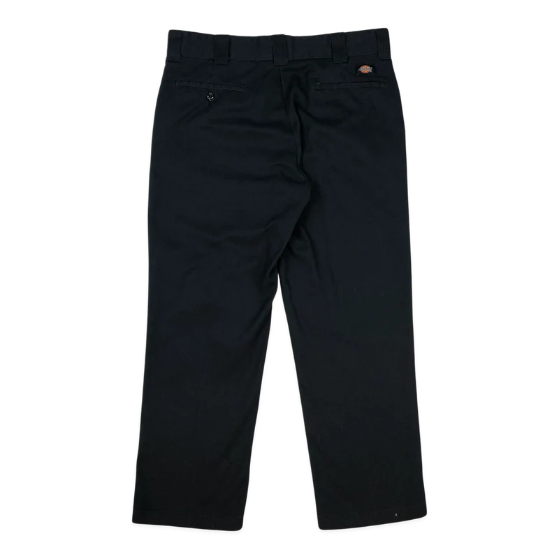 Vintage Dickies 874 Flex Black Trousers 37W 29L