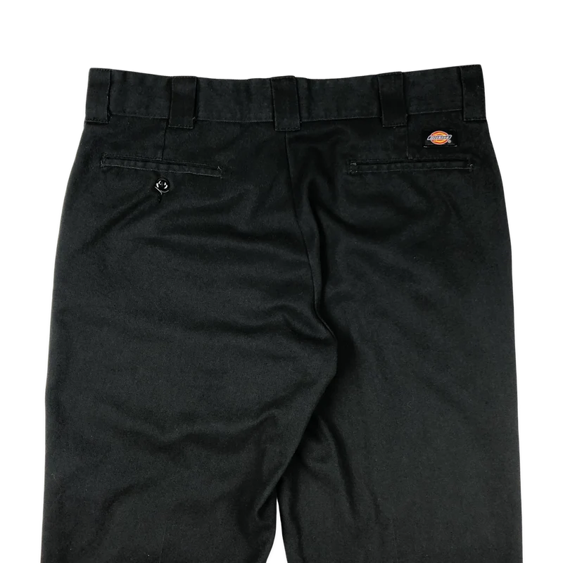 Vintage Dickies 874 Flex Black Trousers 37W 29L