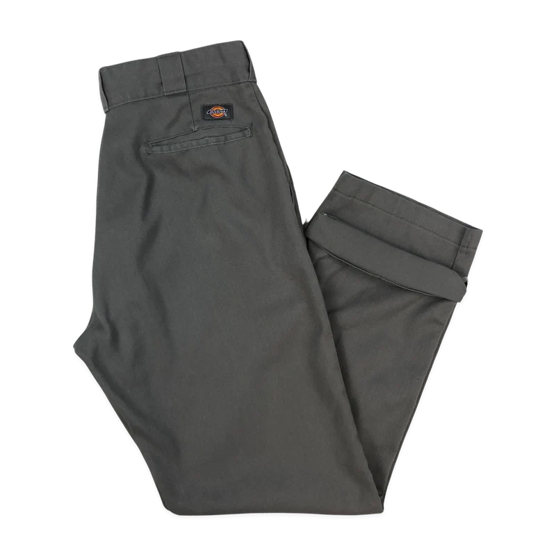 Vintage Dickies 874 Grey Trousers 34W 31L