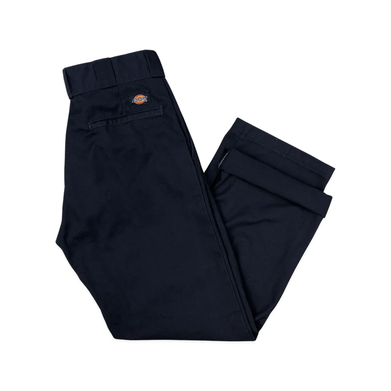 Vintage Dickies 874 Navy Trousers 30W 28L