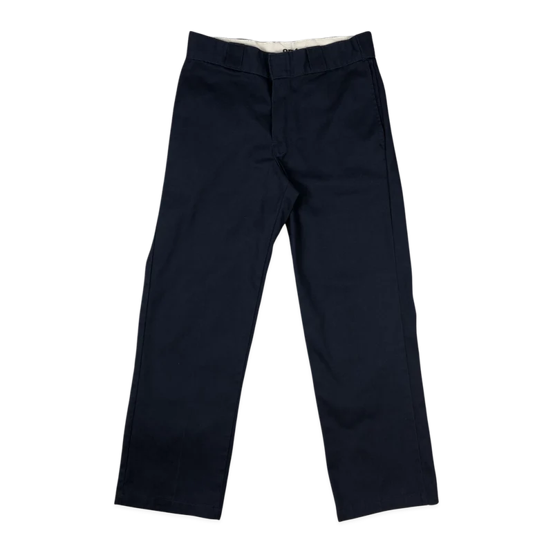 Vintage Dickies 874 Navy Trousers 30W 28L