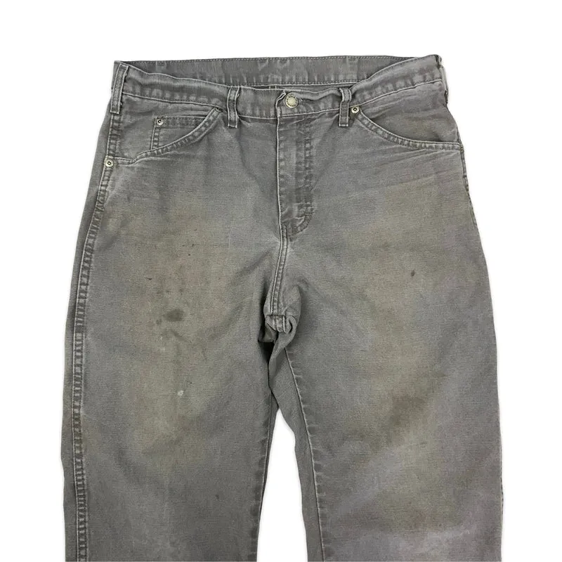 Dickies Grey Carpenter Trousers 33W 31L