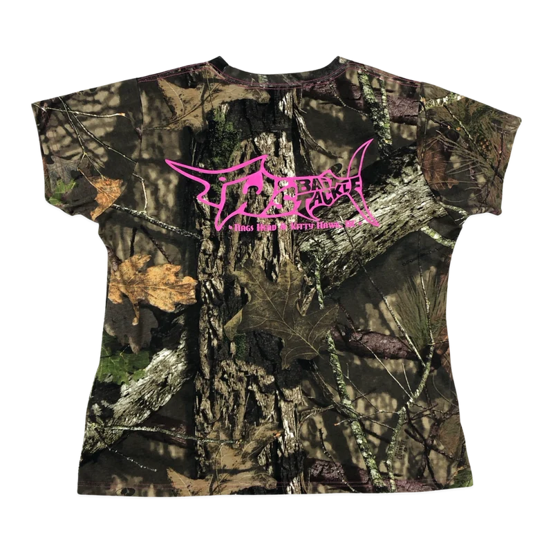 Vintage Hunting Camo Graphic Print Tee L