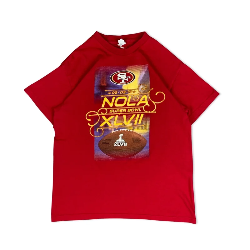 San Francisco 49ers Red Tee XS S