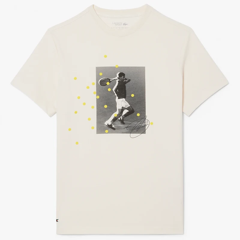 T-SHIRT LACOSTE DJOKOVIC SIGNATURE