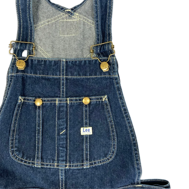 Vintage Lee Union Made Dungaree Minidress 12
