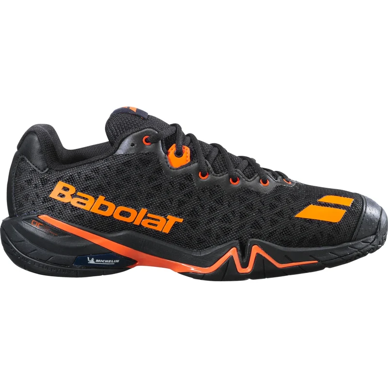 CHAUSSURES BABOLAT HOMME INDOOR SHADOW 4 NOIRE/ORANGE