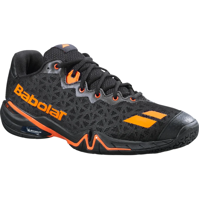 CHAUSSURES BABOLAT HOMME INDOOR SHADOW 4 NOIRE/ORANGE