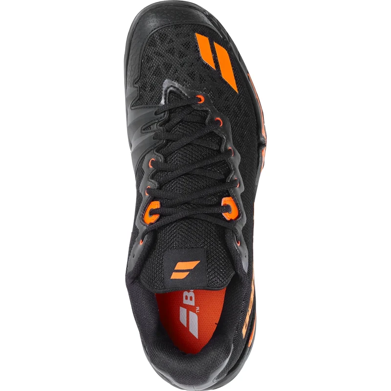 CHAUSSURES BABOLAT HOMME INDOOR SHADOW 4 NOIRE/ORANGE
