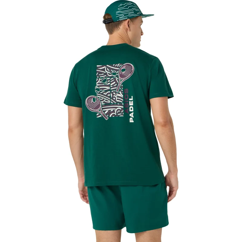 T-SHIRT ASICS PADEL COURT GRAPHIC