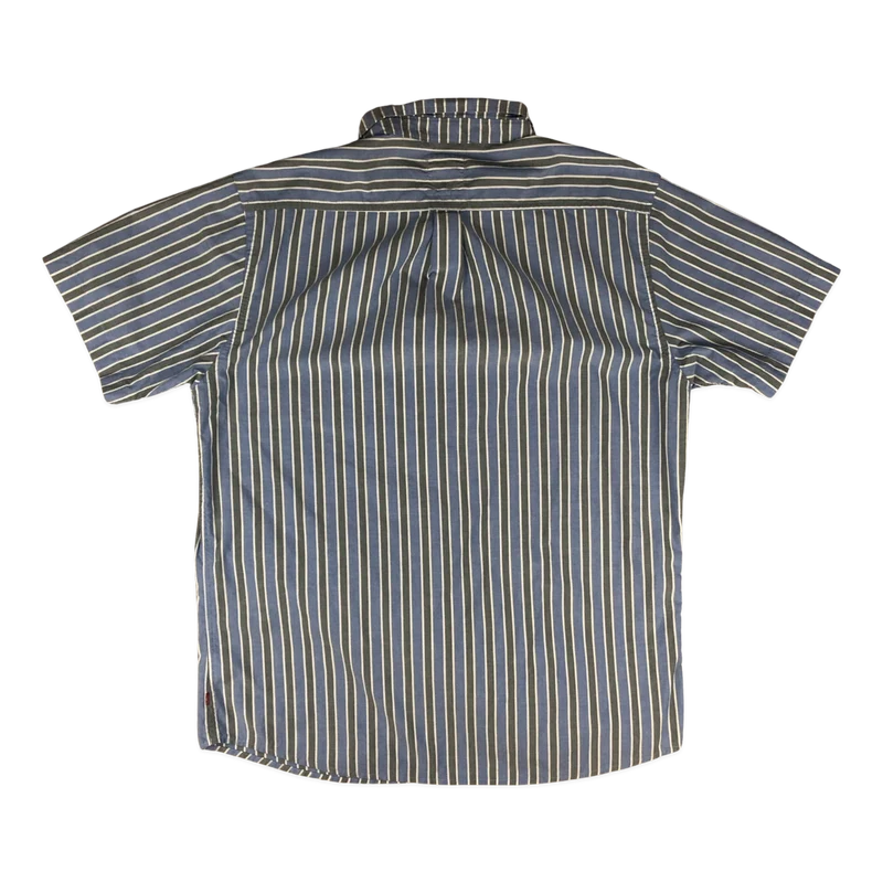 Vintage Levi's Blue Striped Shirt Shirt XL