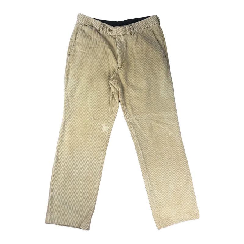 Vintage Beige Cord Trousers W32L30