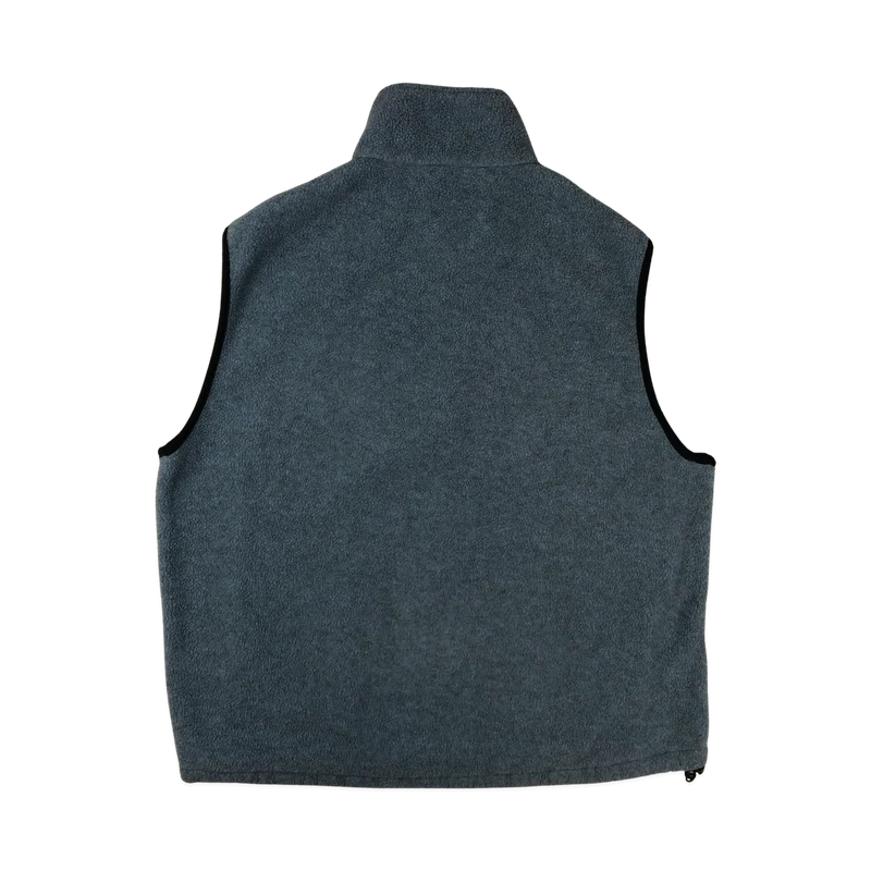 Vintage Woolrich Blue Fleece Gilet L