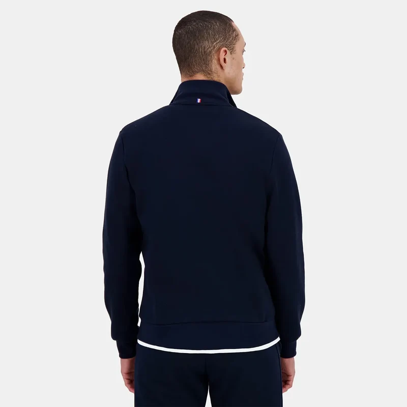 SWEAT LE COQ SPORTIF TRICOLORE 1/2 ZIP