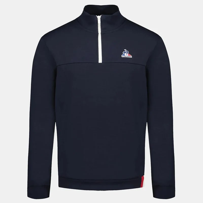 SWEAT LE COQ SPORTIF TRICOLORE 1/2 ZIP