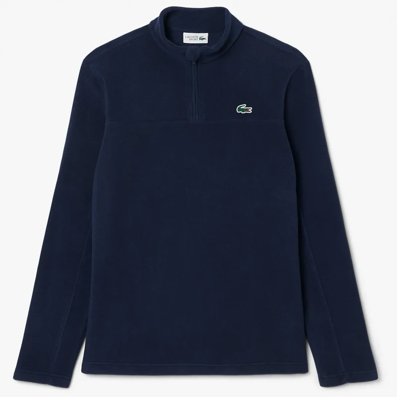 SWEAT LACOSTE CORE PERFORMANCE POLAIRE 1/2 ZIP