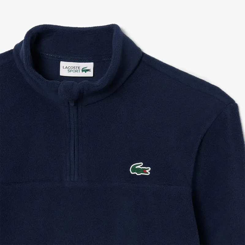 SWEAT LACOSTE CORE PERFORMANCE POLAIRE 1/2 ZIP