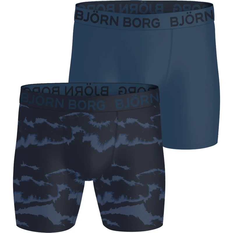 PACK DE 2 BOXERS BJORN BORG SPORTS MICROFIBRE