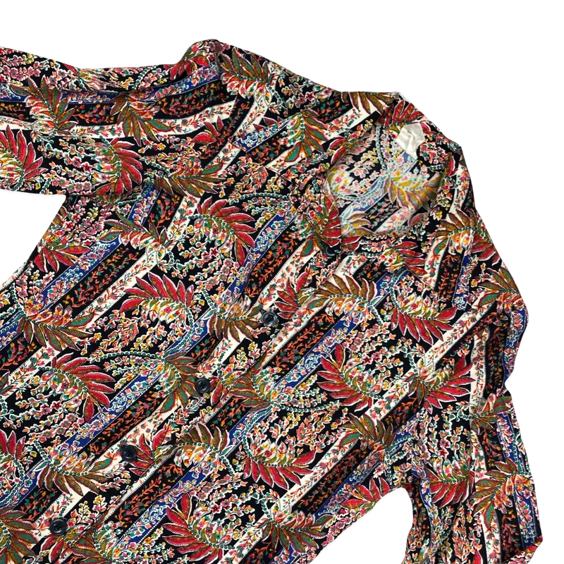 Vintage 70s Abstract Pattern Blouse 10