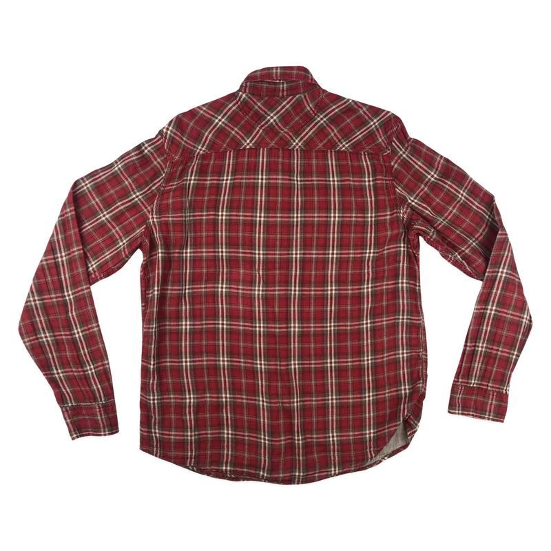 Vintage Red Converse Plaid Flannel Shirt M