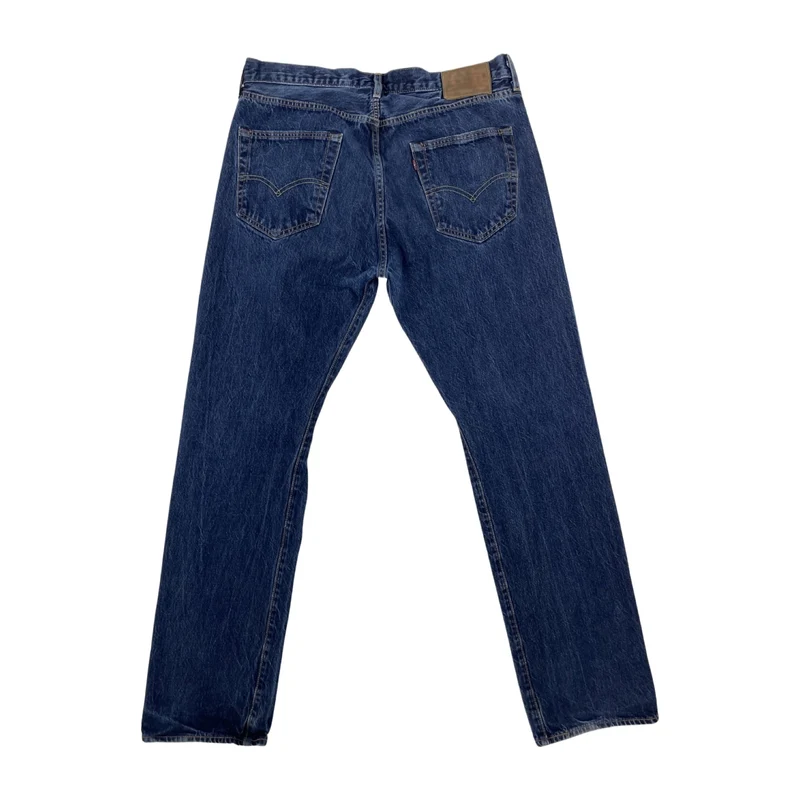 Vintage Levi’s ‘Big E’ 501 Straight Leg Jeans Mid Blue W34L31