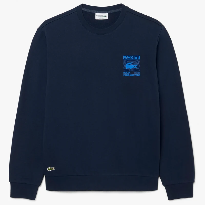 SWEAT LACOSTE ROLEX PARIS MASTERS GRAPHIC