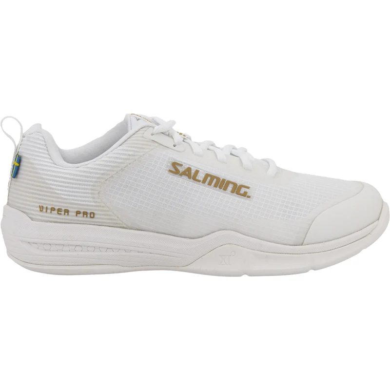 CHAUSSURES SALMING HOMME INDOOR VIPER PRO BLANC/OR