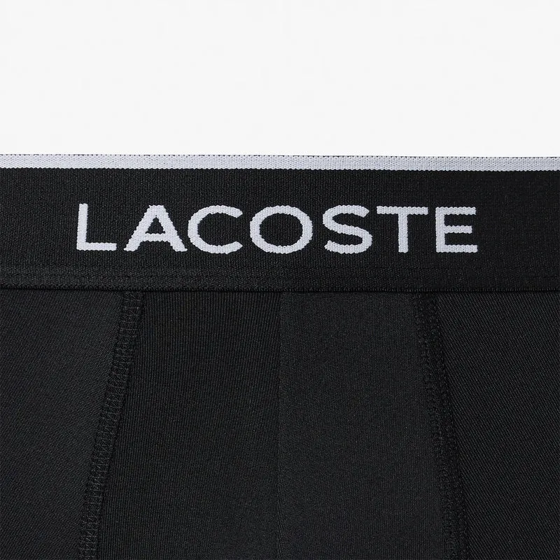 PACK DE 3 BOXERS LACOSTE POLYESTER