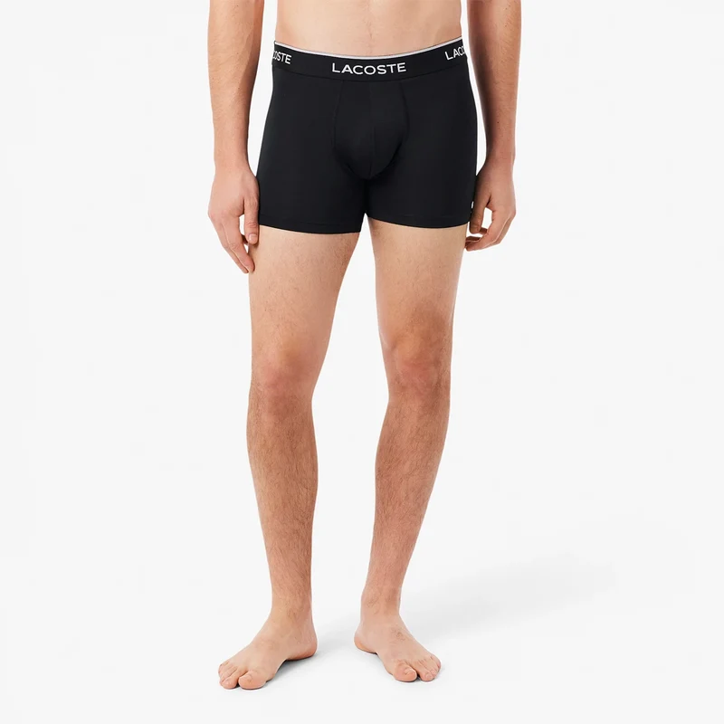 PACK DE 3 BOXERS LACOSTE POLYESTER