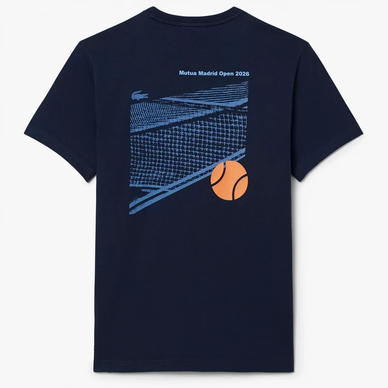 T-SHIRT LACOSTE MUTUA MADRID OPEN GRAPHQIUE