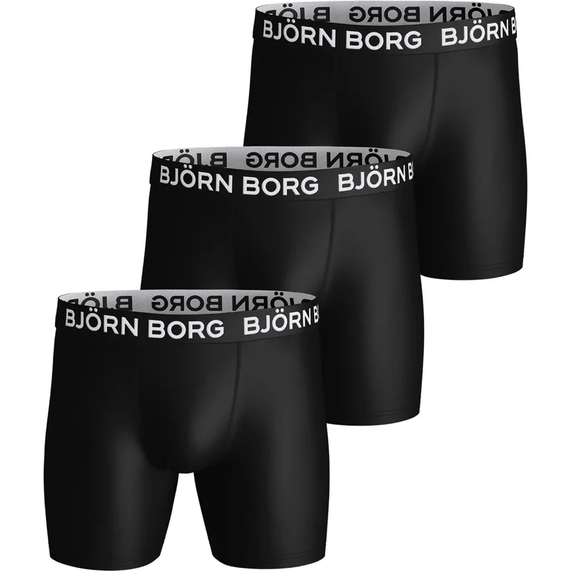 PACK DE 3 BOXERS SPORTS MICROFIBRE