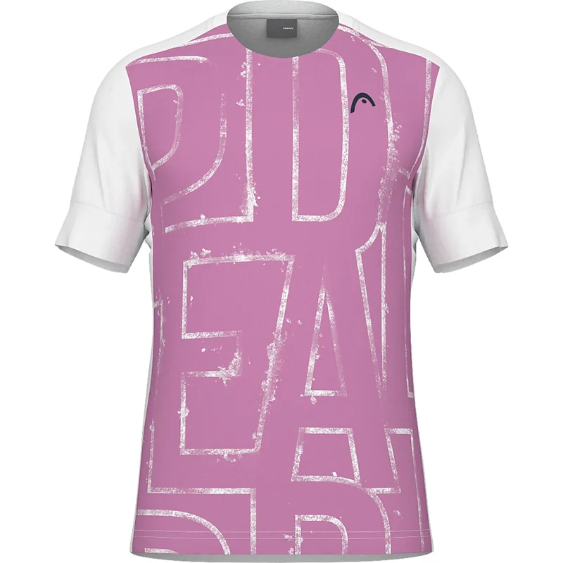 T-SHIRT HEAD PERF GRAPHIC PLAY