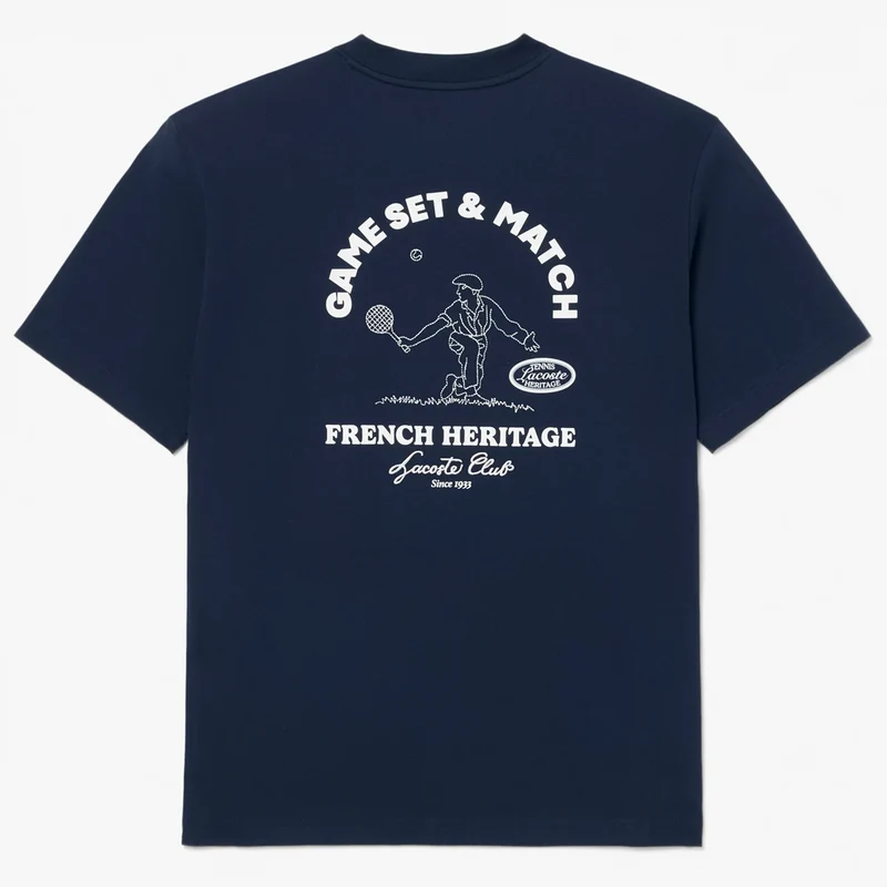 T-SHIRT LACOSTE HERITAGE GRAPHIC