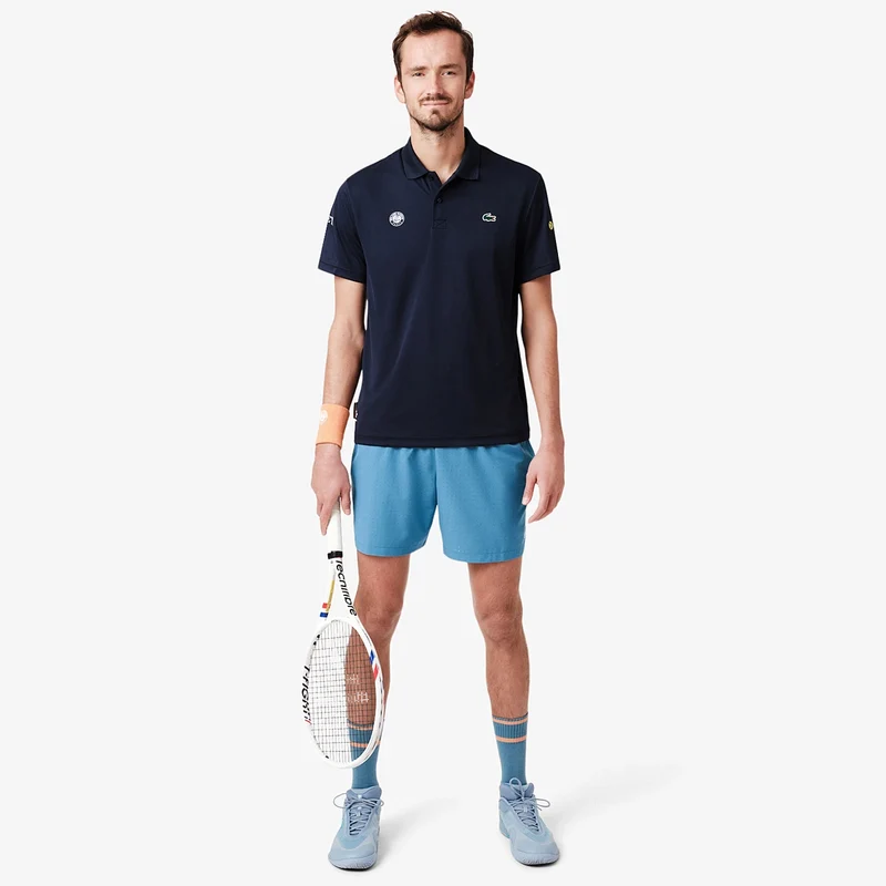 SHORT LACOSTE ROLAND-GARROS JOUEUR ON COURT