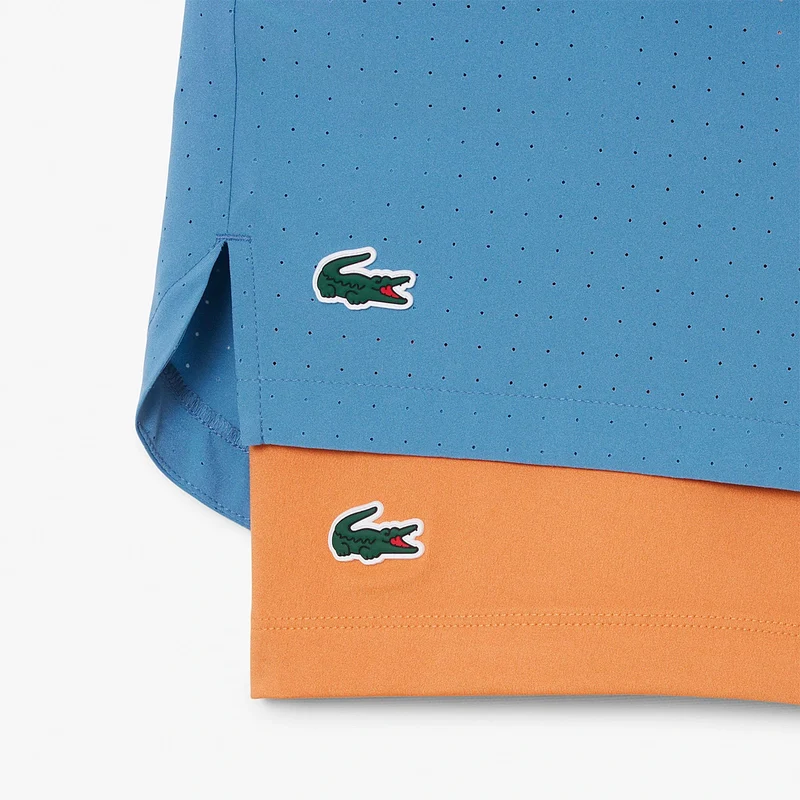 SHORT LACOSTE ROLAND-GARROS JOUEUR ON COURT