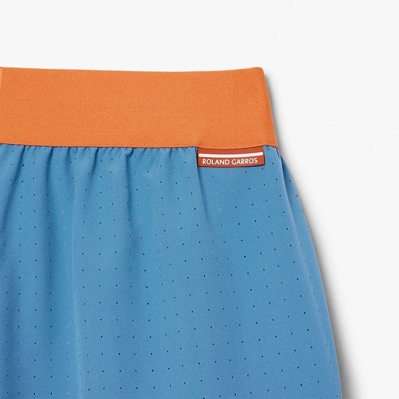 SHORT LACOSTE ROLAND-GARROS JOUEUR ON COURT