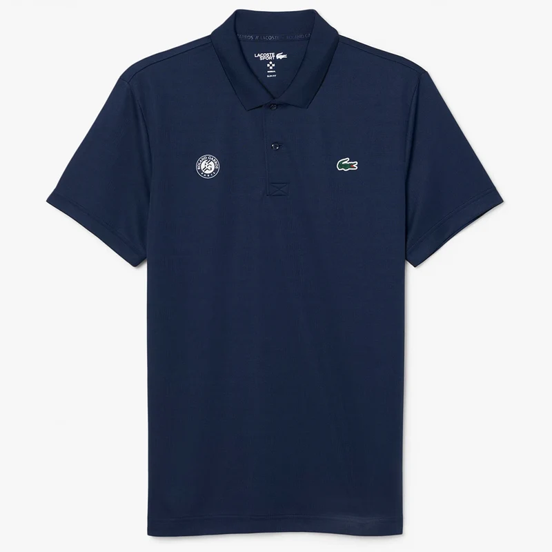 POLO LACOSTE MEDVEDEV ON COURT GRAPHIQUE