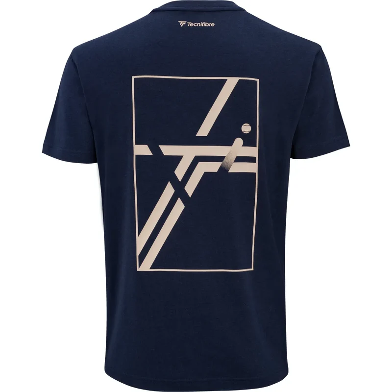 T-SHIRT TECNIFIBRE GRAPHIC MARINE