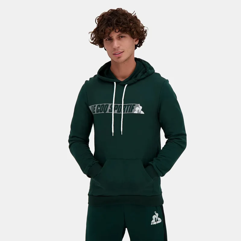 SWEAT LE COQ SPORTIF CONTEMPORAIN A CAPUCHE