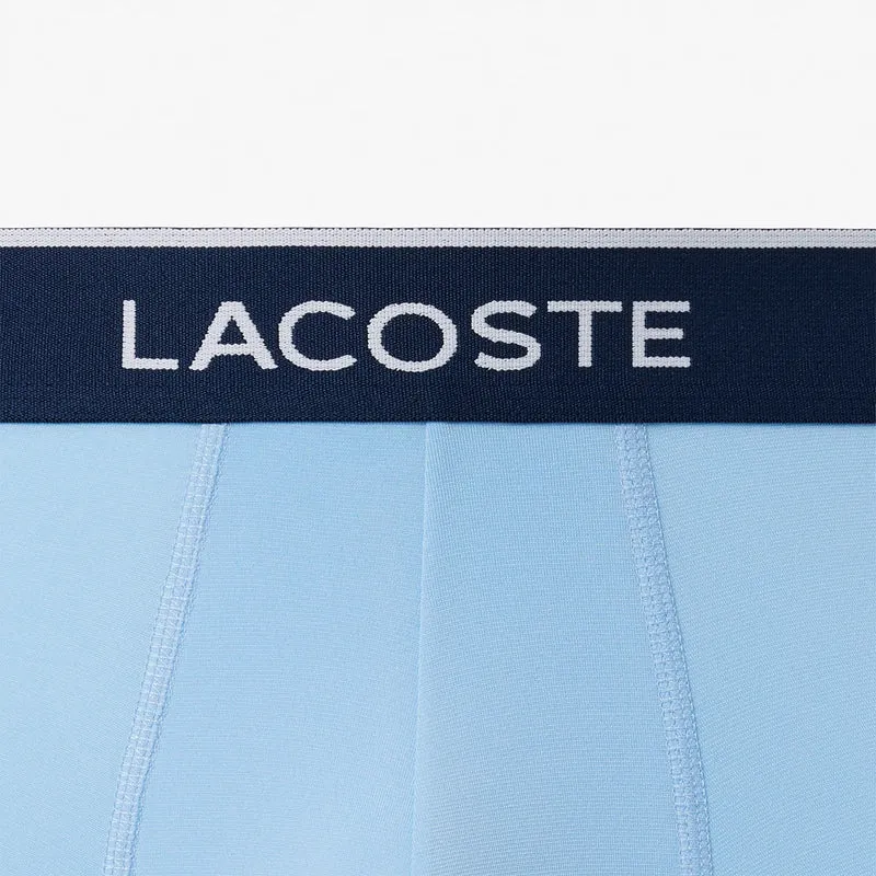 PACK DE 3 BOXERS LACOSTE POLYESTER