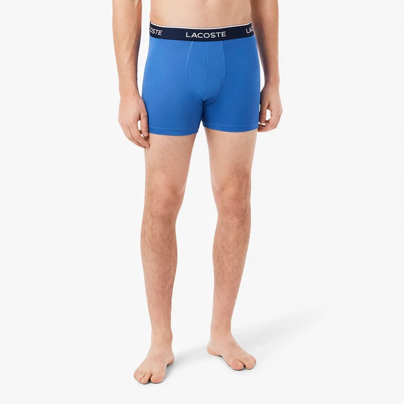 PACK DE 3 BOXERS LACOSTE POLYESTER