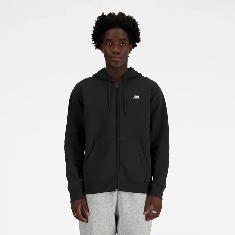 VESTE NEW BALANCE SPORT ESSENTIALS LOGO FLEECE FZ