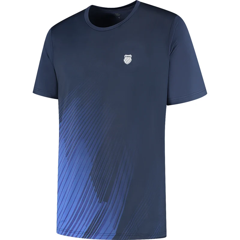 T-SHIRT K-SWISS HYPERCOURT PRINT CREW 6