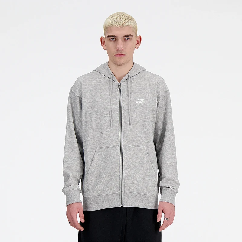 VESTE NEW BALANCE SPORT ESSENTIALS LOGO FLEECE FZ